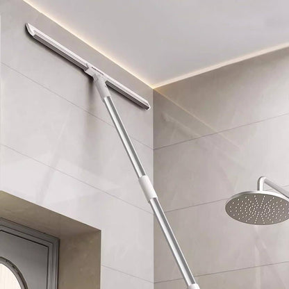 باك التنظيف المثالي  : فرشاة  الحمام بسيليكون و ممسحة أرضية الذكية