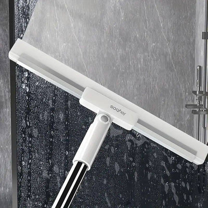 باك التنظيف المثالي  : فرشاة  الحمام بسيليكون و ممسحة أرضية الذكية